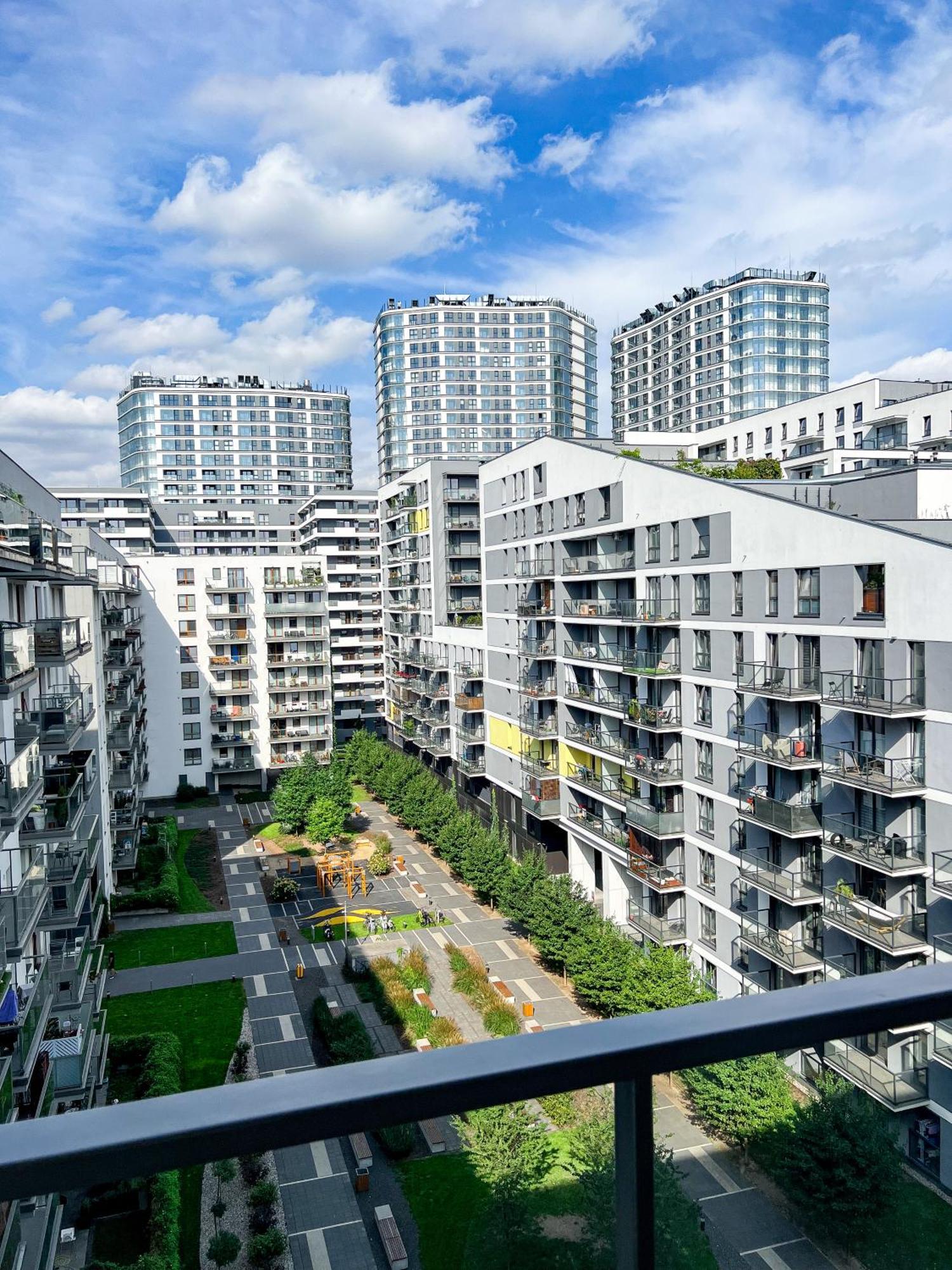 Nowoczesny Apartament - Blisko Centrum Varşovia Exterior foto
