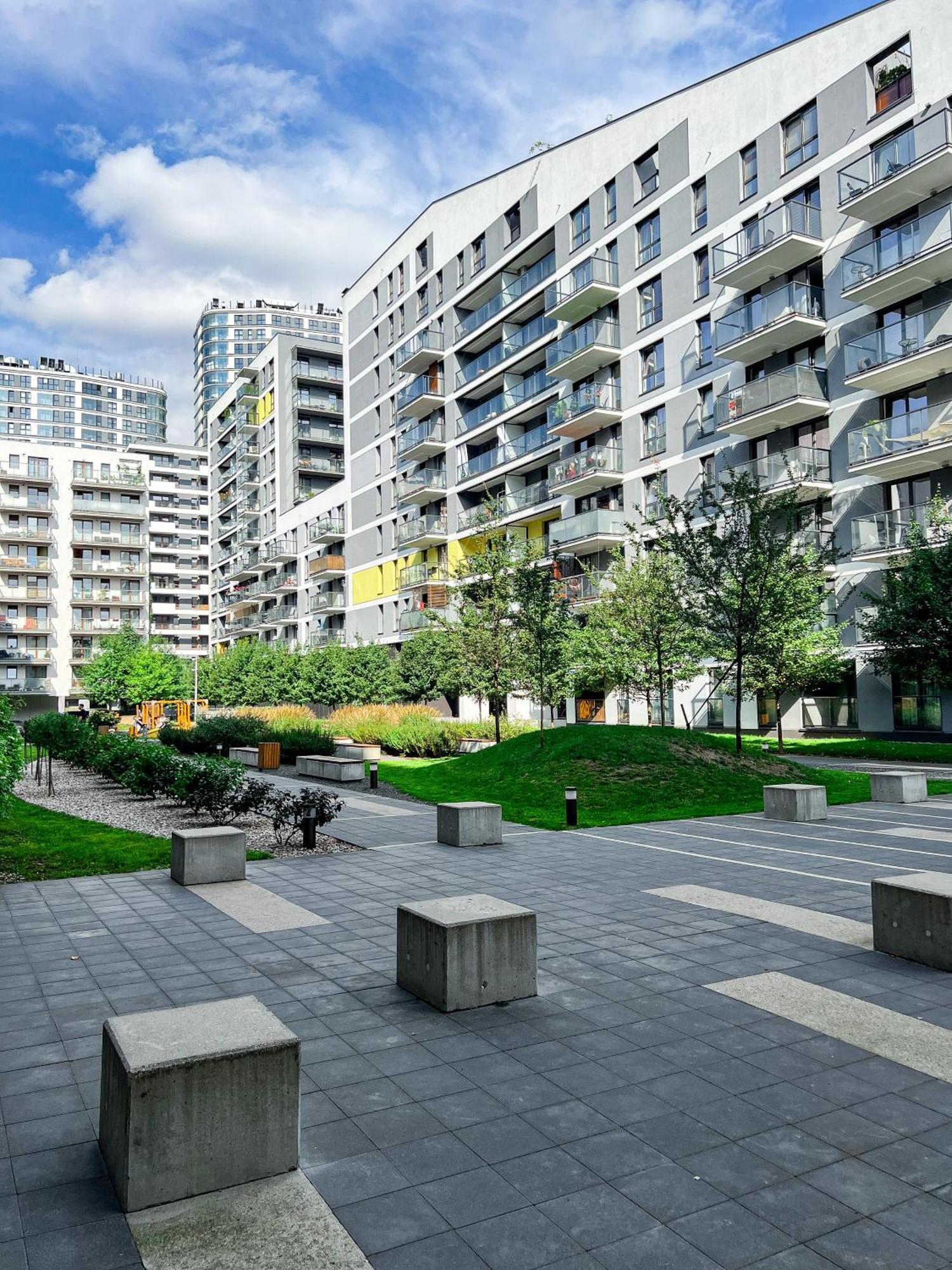 Nowoczesny Apartament - Blisko Centrum Varşovia Exterior foto